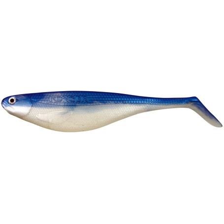 FLAT SHAD 9.5CM - POIDS 7G - DIMENSION 9.5CM - 4 PIECES - COULEUR 001 BLUE BLACK