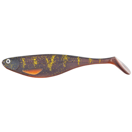 FLAT SHAD 12.5CM - POIDS 15G - DIMENSION 12.5CM - 4 PIECES - COULEUR 010 Gold Tea