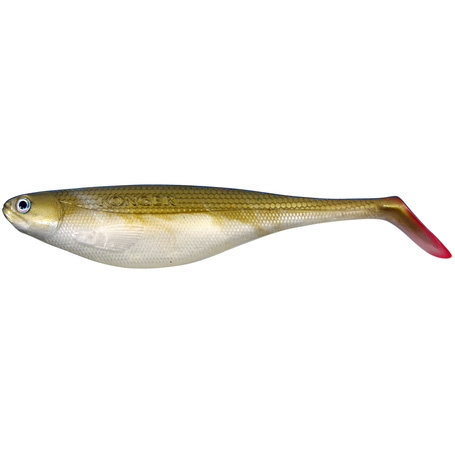 FLAT SHAD 6CM - POIDS 1.8G - DIMENSION 6CM - 4 PIECES - COULEUR 004 Olive Roach