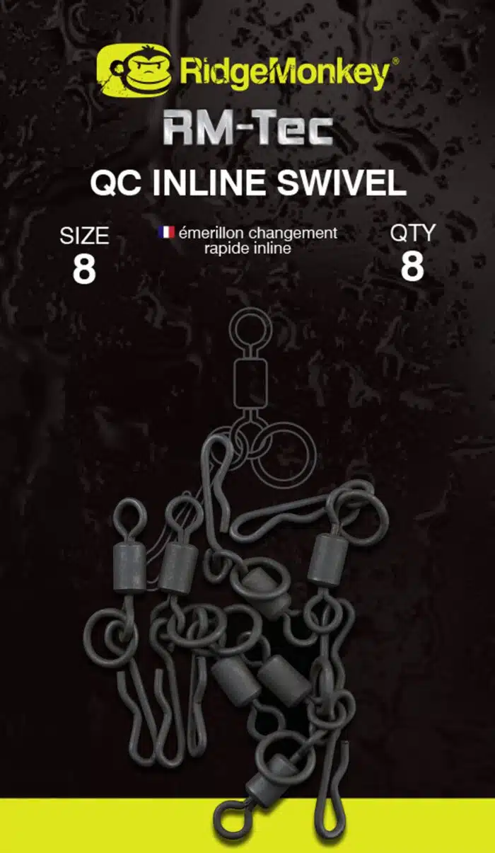 RidgeMonkey Connexion QC Inline Swivel Taille 8