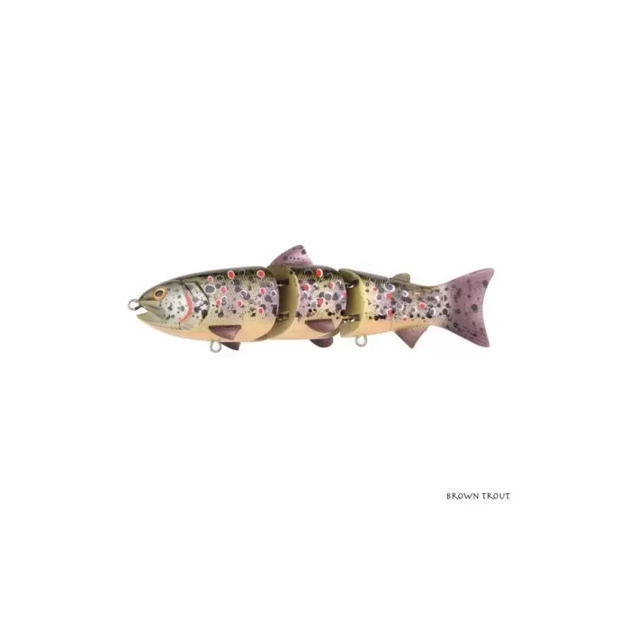 Poisson Nageur Spro Swimbait BBZ-1 UV Slow Sinking 15cm : Brown Trout